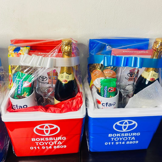 Custom Branded Coolerbox Hamper | Corporate Gifts Boksburg