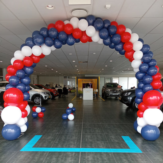 Double Spiral Balloon Arch | Balloon Décor Gauteng