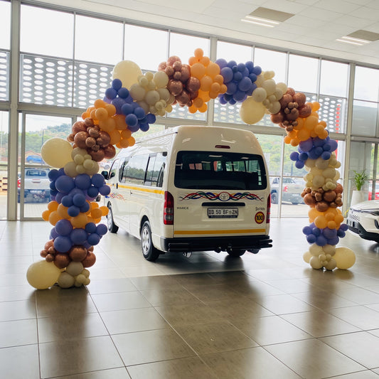Mixed Balloon Arch | Balloon Décor Boksburg