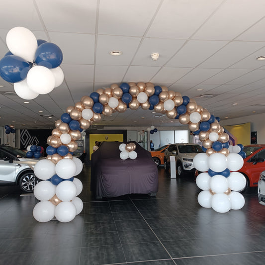 Mosaic Balloon Arch With Oversized Pillars | Gauteng