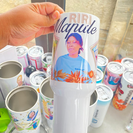 Personalised Photo Print Tumbler | Custom Name Gift Gauteng