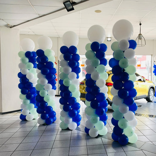 Spiral Twist Balloon Pillar | Balloon Décor Gauteng